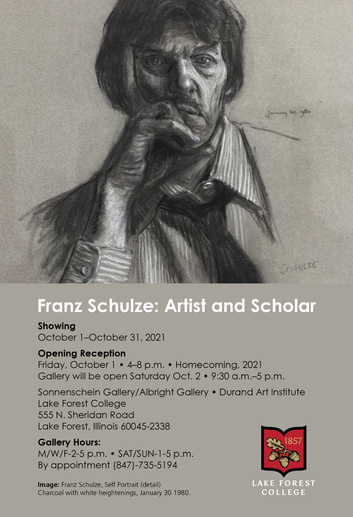 Poster for the Schulze show 