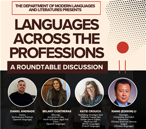 Languages Across the Professions