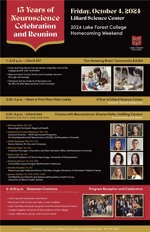 15-Years of Neuroscience: Celebration and Reunion