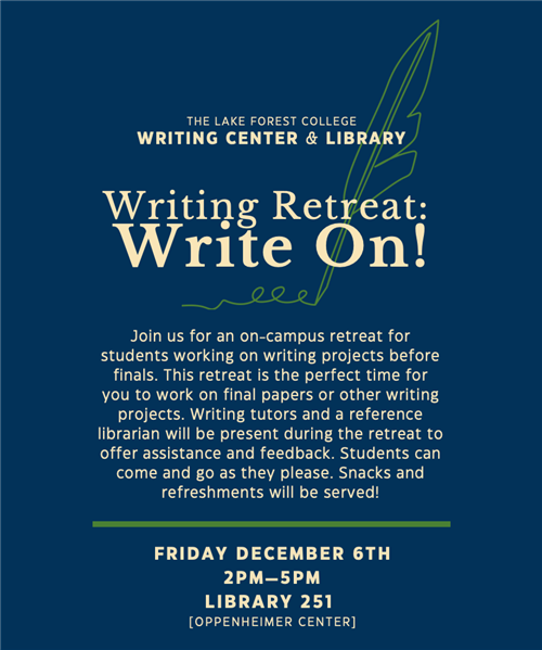 Writing Retreat