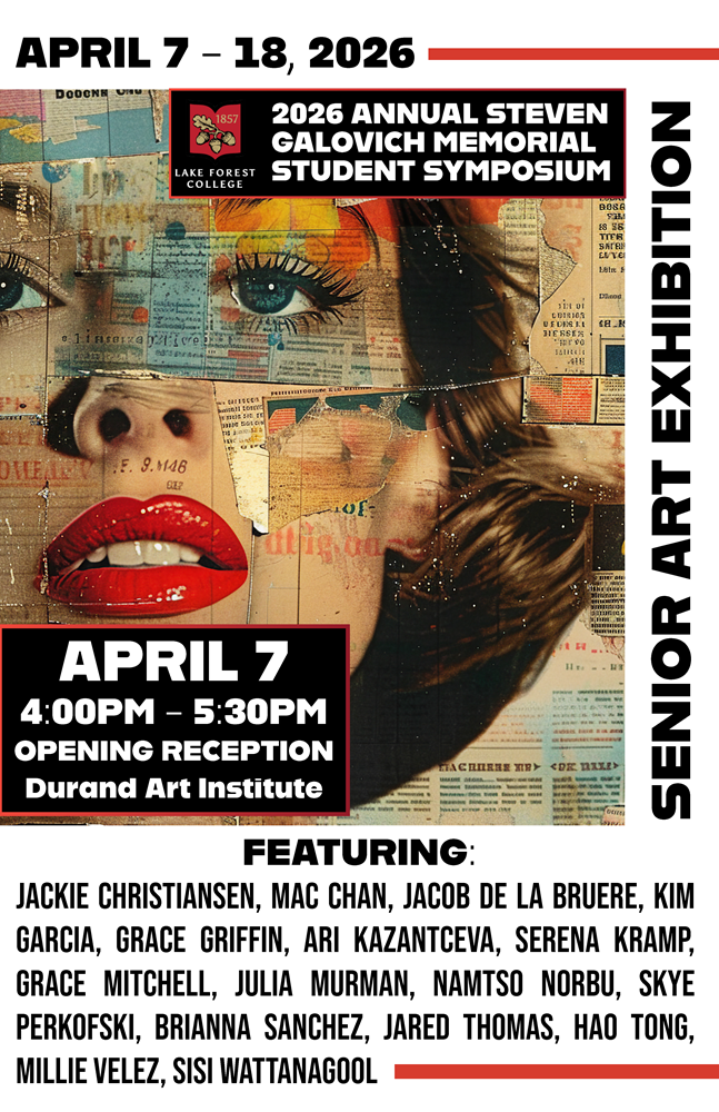 Senior Art Exhibition poster