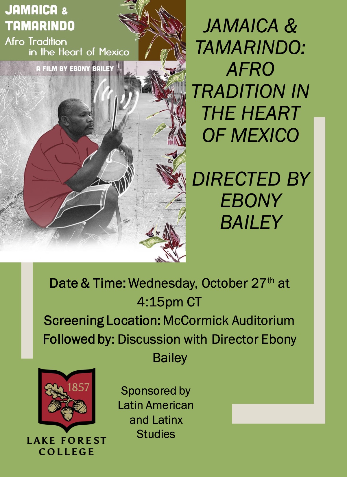 jamaica and tamarindo film screening