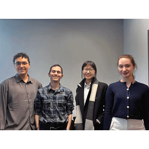 Jayden Scott-Long, Zofia Marjanska, Theone Purev, and Benjamin Swerdlow