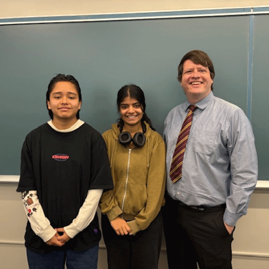 Isis Yari Correa Tume, Jenna Rose Thomas, and Zachary Cook