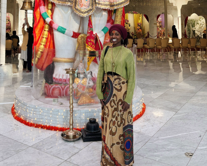 interview in hindu temple