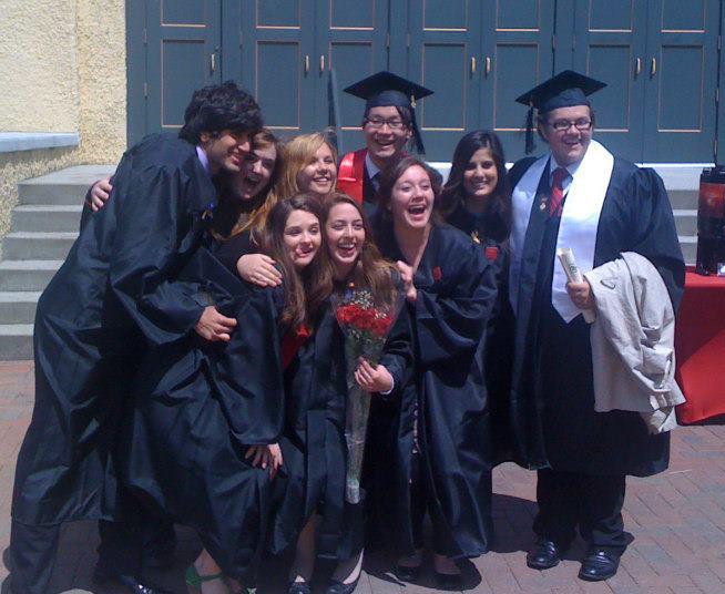 Eileen at graduation