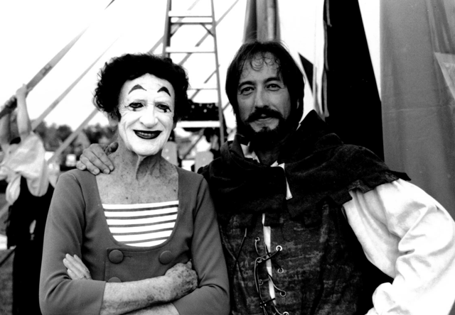 Rob Mermin with Marcel Marceau