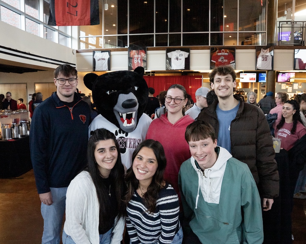 Students on forester day