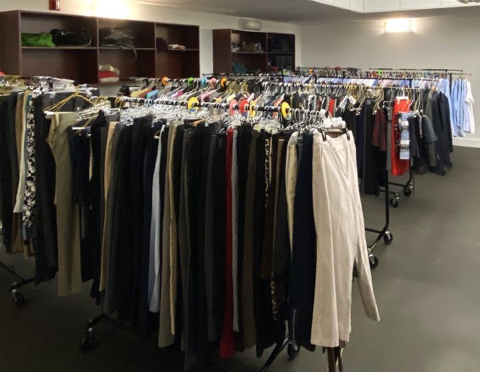 Career Closet clothing racks