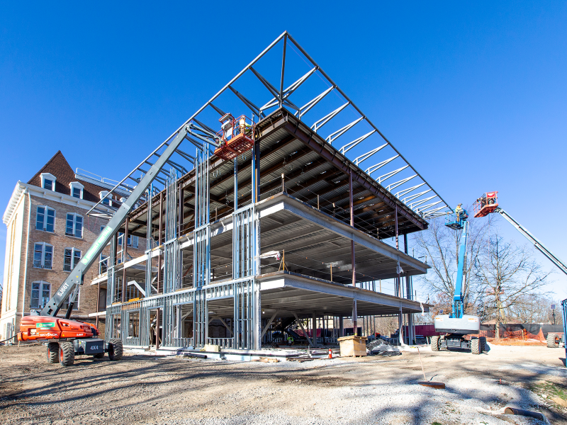 Winter Update | Brown Hall Renovation and Expansion
