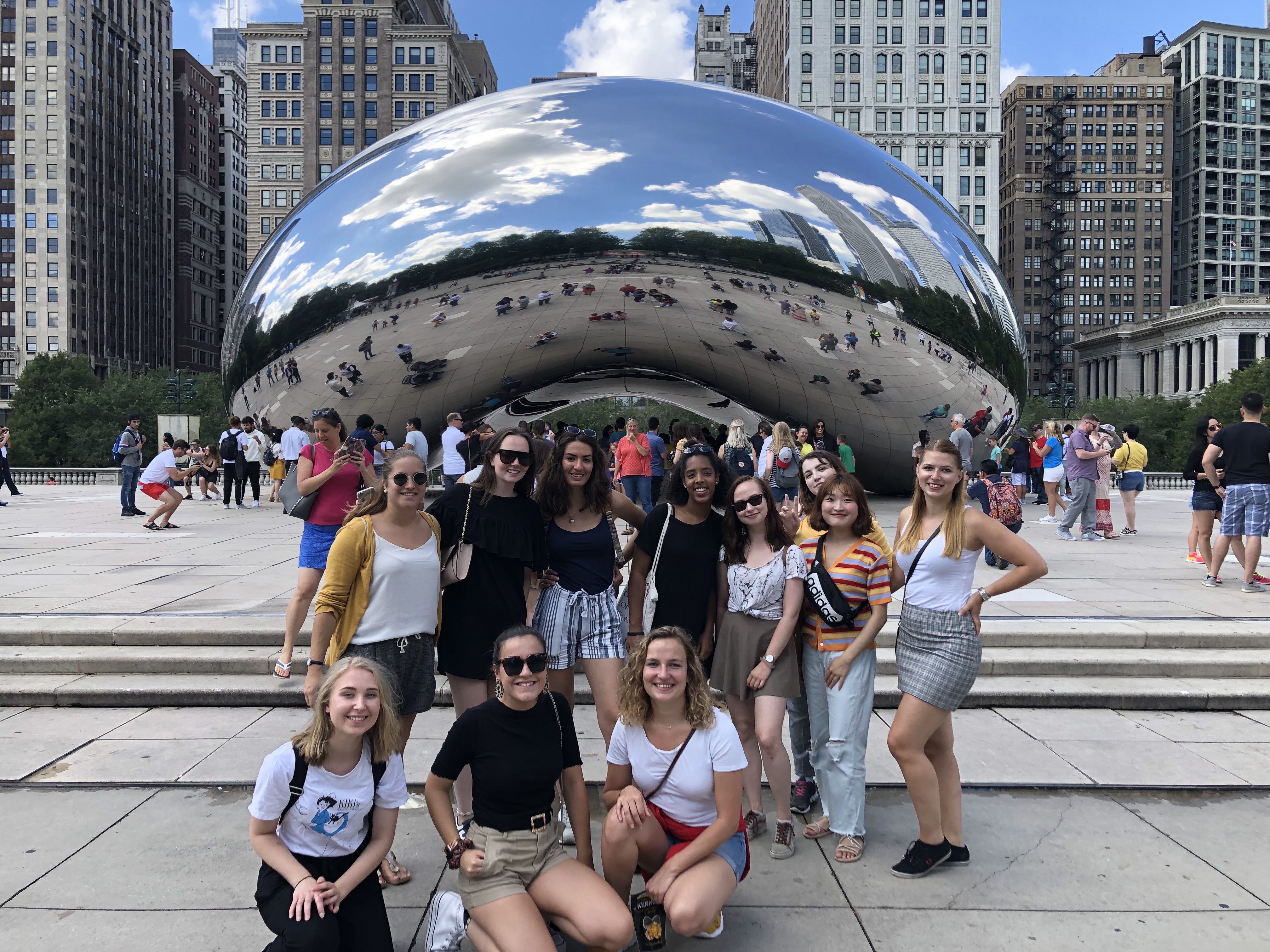 ISEP Students at Bean