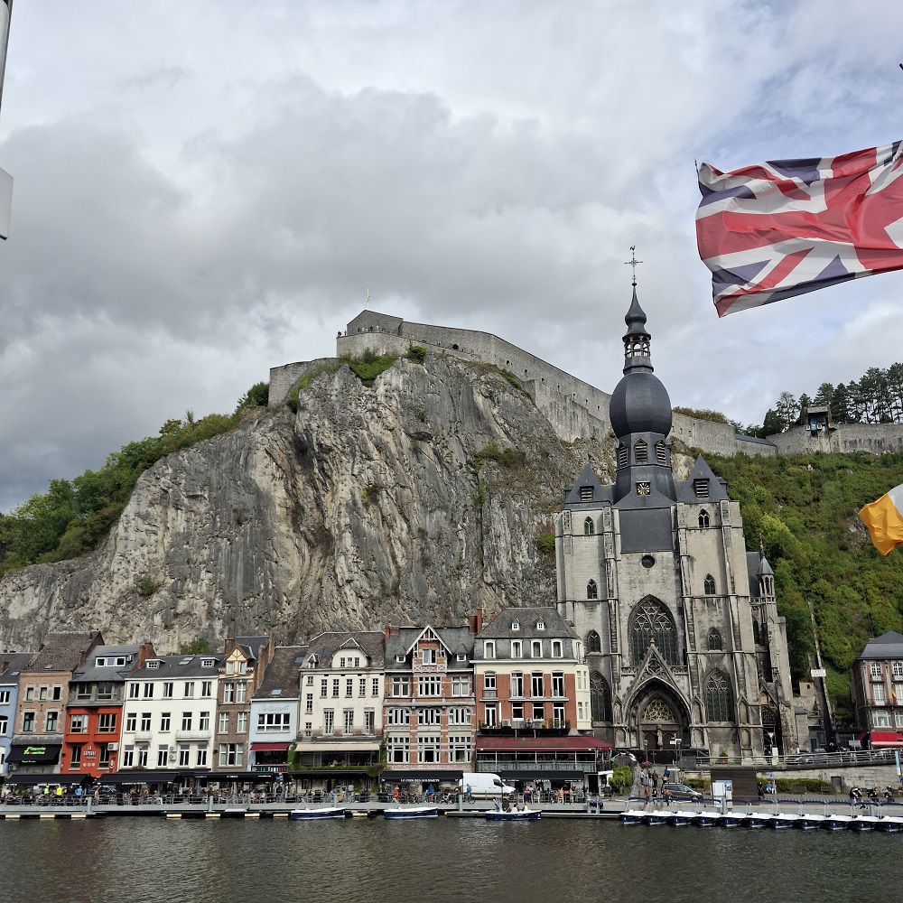 Fortress and town of Dinant, Belgium