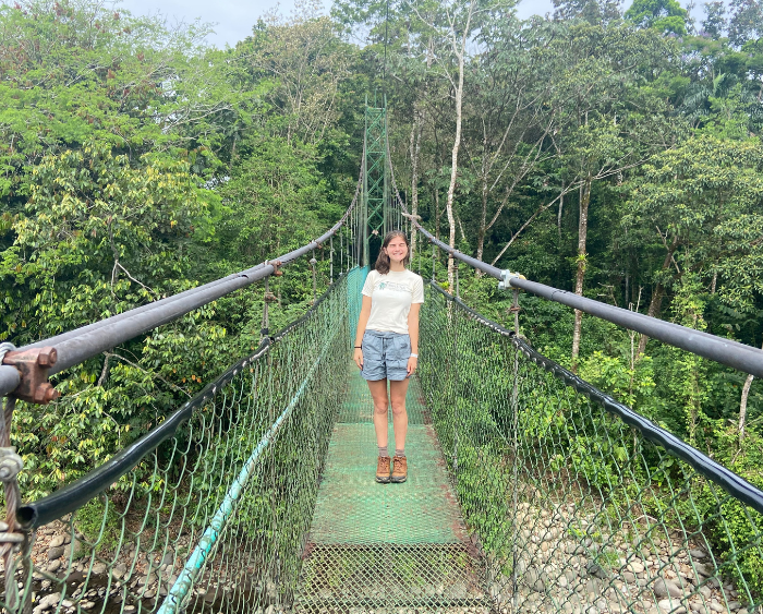 Isabella at Sarapiqui Nature Reserve