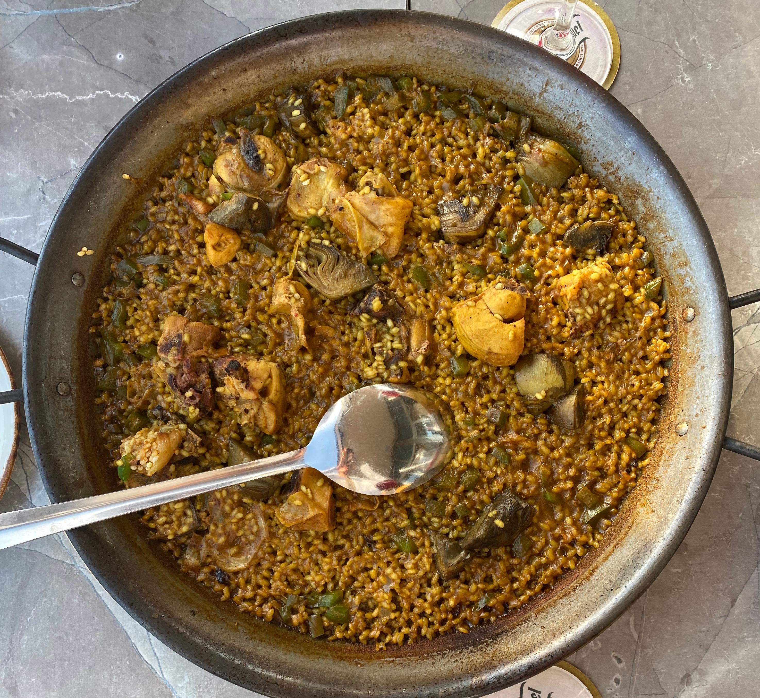 Paella in Barcelona