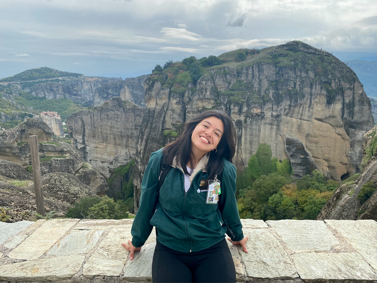 Ruth at Meteora