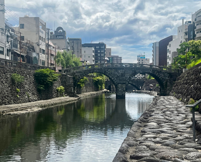 Megane Bridge in Japan