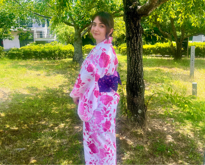 Miriam on Yukata Day
