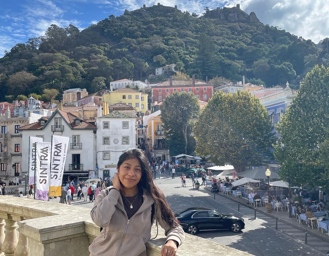 Jazlyn '23 visiting the Sintra region of Portugal 
