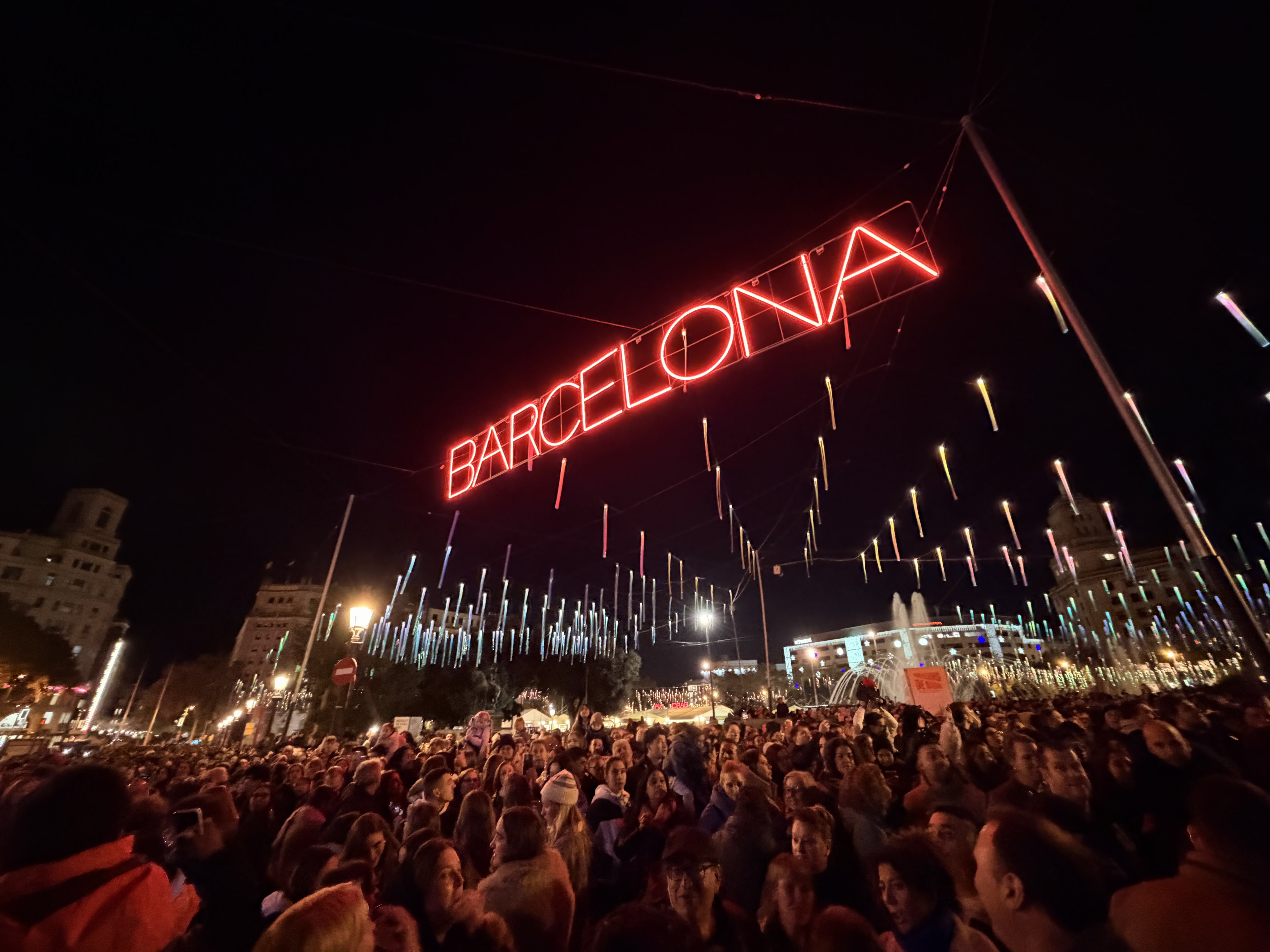 Barcelona Christmas Lights