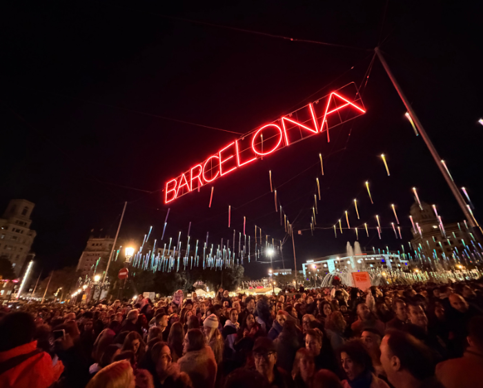 Barcelona Christmas Lights