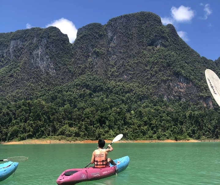 Kayaking at Khao Sok