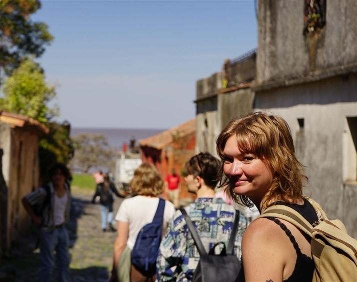 Claire in Uruguay