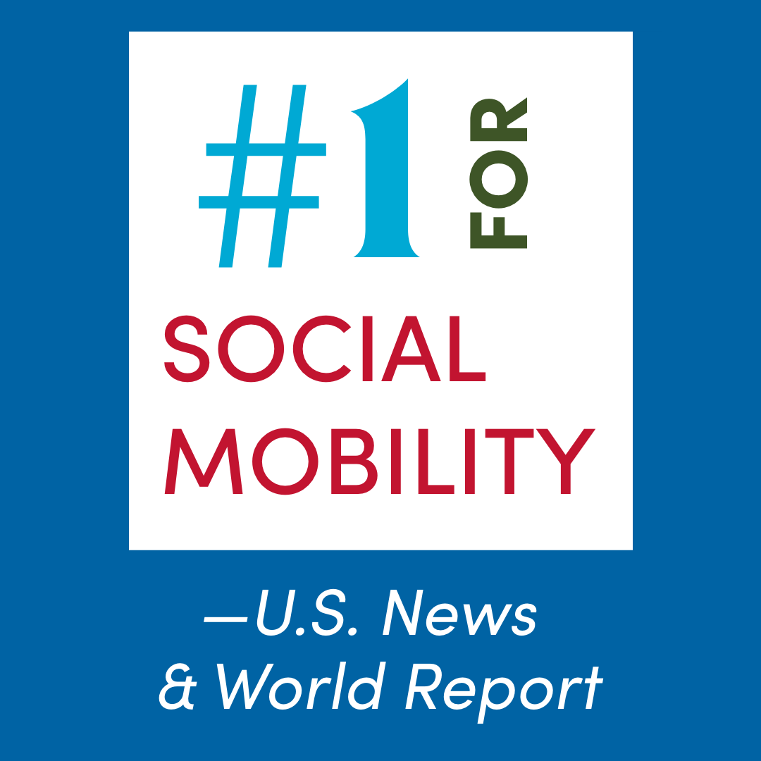 #1 for Social Mobility - U.S. News & World Report