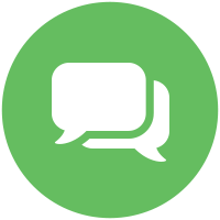 Speech balloon icon