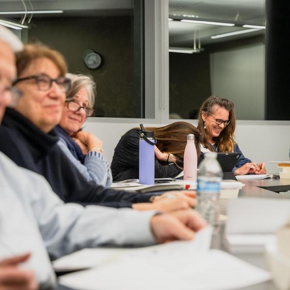 students in an mls classroom