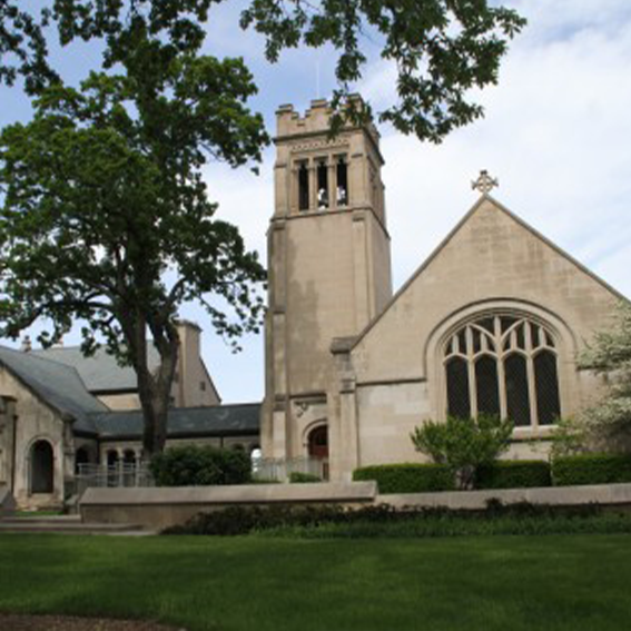 Exterior of Lily Reid Holt Memorial Chapel