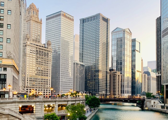 chicago skyline photo