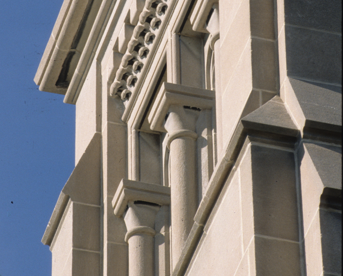 architectural detail of campus