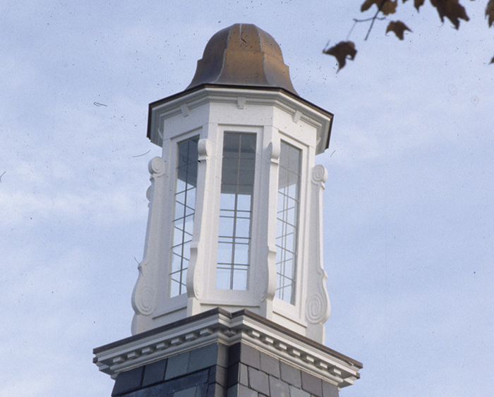 Cupola with blue sky 