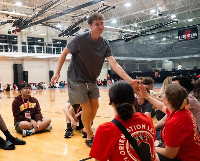 students at playfair