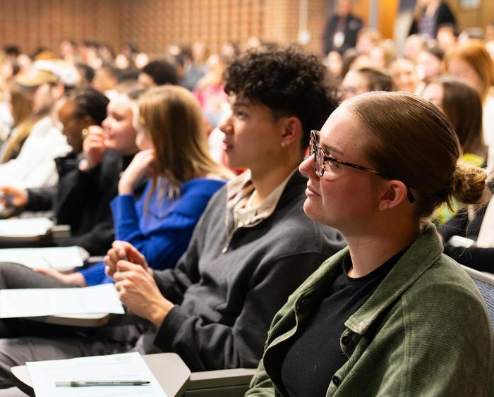 students in class
