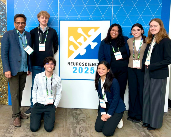 students at the conference