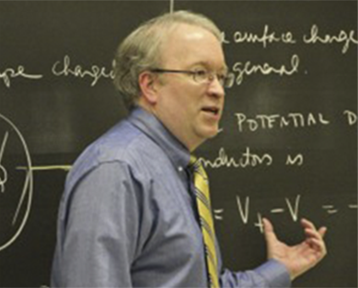 Mike Kash lecturing