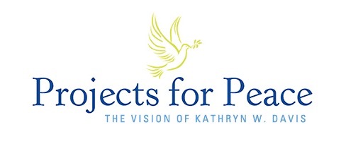 Projects for Peace logo with a dove
