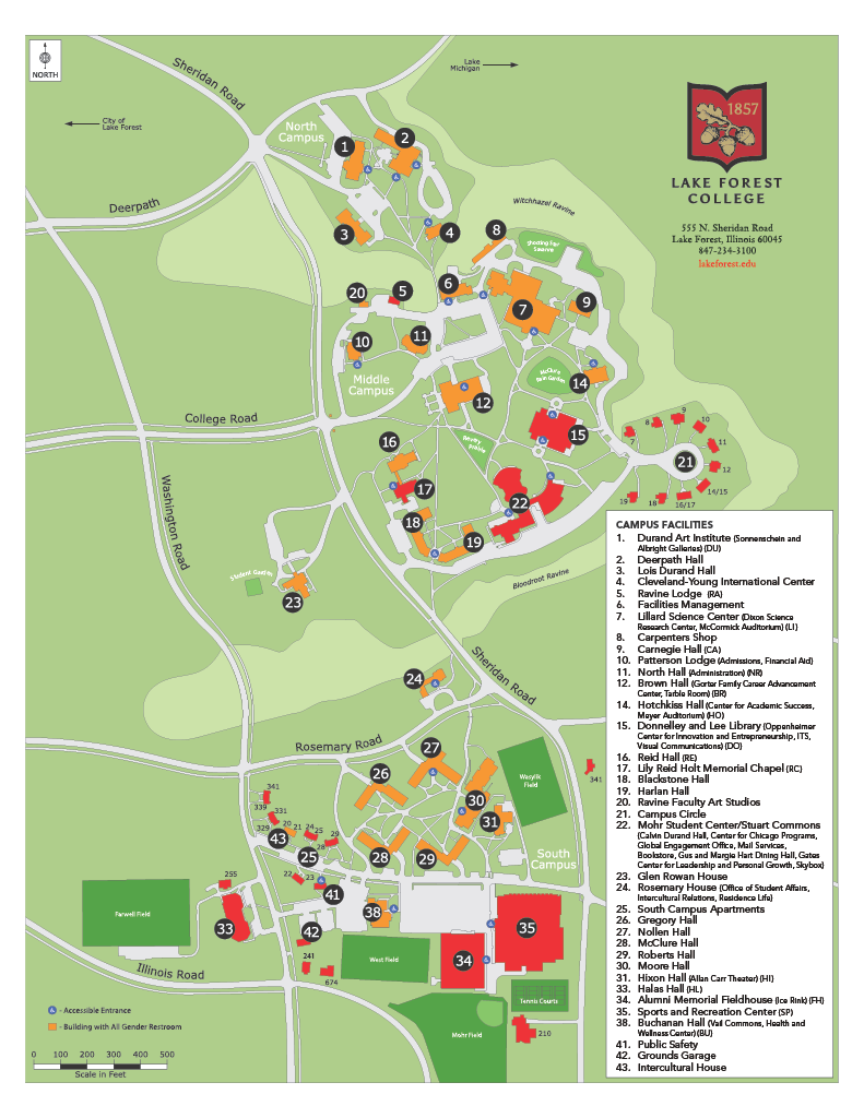 American Lake VA Campus Map