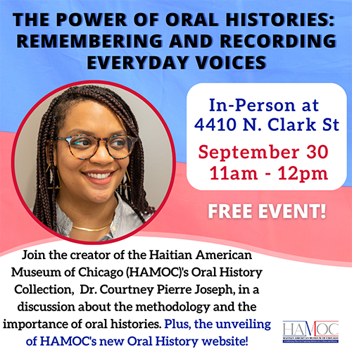 The Power of Oral Histories Poster