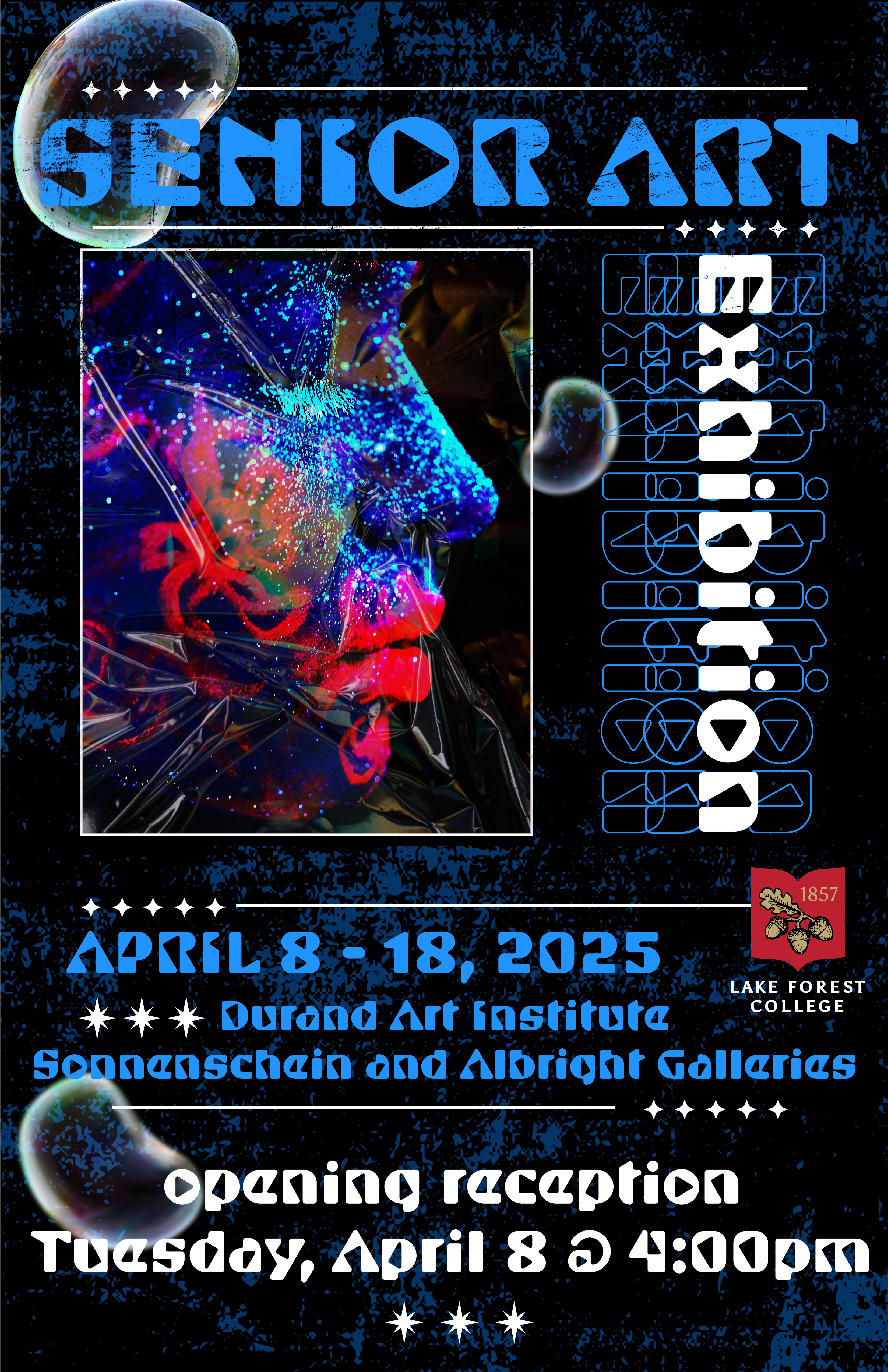 Senior art show poster