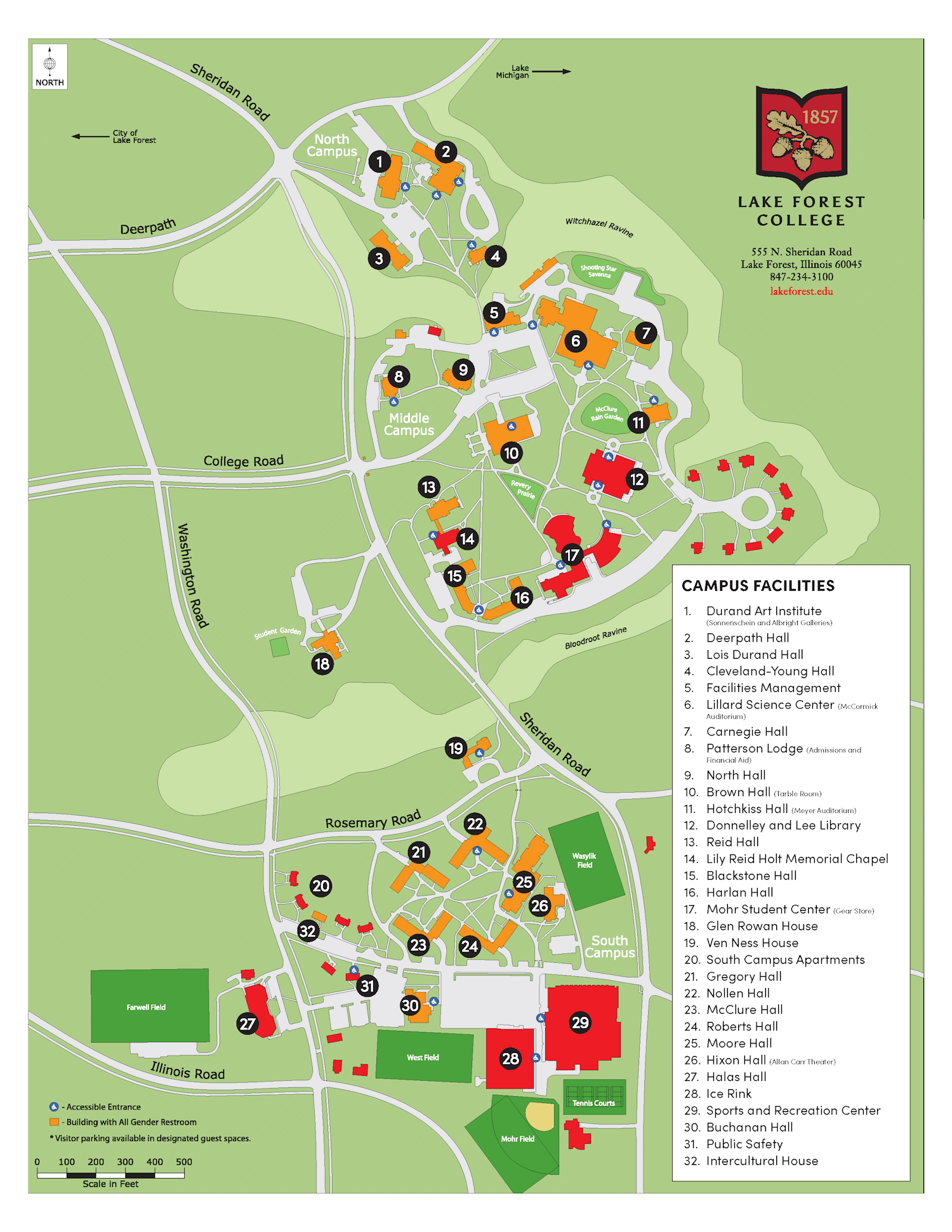 campus map