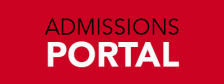 Admission Portal banner