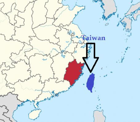 Fujian Province and Taiwan