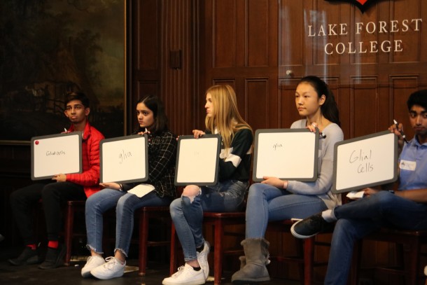 Participants of Chicago Brain Bee Competition 